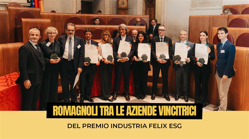 Foto Romagnoli F.lli tra le aziende vincitrici del Premio Industria Felix ESG